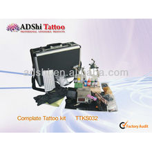 2013 ADShi venda direta da fábrica kits profissionais do tattoo do complate